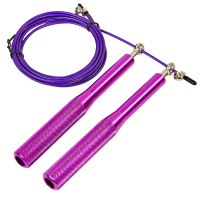 Швидкісна регульована скакалка MS 3407(Violet) 290 см (MS 3407(Violet))