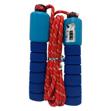 Швидкісна скакалка з лічильником MS 0345-1(Blue) довжина 280 см (MS 0345-1(Blue))