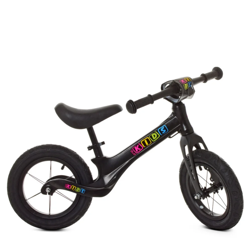 Біговел дитячий Profi Kids SMG1205A-1 Чорний, 12 дюймів Біговел дитячий Profi Kids SMG1205A-1 Чорний, 12 дюймів