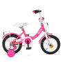 Велосипед детский PROF1 Y1213 12 дюймов, малиновый