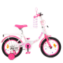 Велосипед дитячий PROF1 Y1414-1 14 дюймів, малиновий