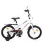 Велосипед дитячий PROF1 Y16251 16 дюймів, білий