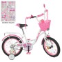 Велосипед дитячий PROF1 Y1625-1 16 дюймів, рожевий