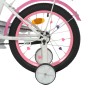 Велосипед дитячий PROF1 Y1625-1 16 дюймів, рожевий