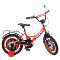 Велосипед дитячий PROF1 Y1646 16 дюймів, червоний