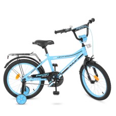 Велосипед детский двухколесный PROF1 Y18104 с приставными колесами