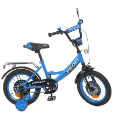Велосипед детский PROF1 Y1244-1 12 дюймов, синий