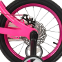 Велосипед детский PROF1 LMG16203 16 дюймов, розовый