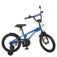 Велосипед детский PROF1 Y18212-1 18 дюймов, синий