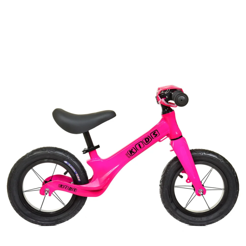 Біговел дитячий Profi Kids SMG1205A-4 Малиновий, 12 дюймів Біговел дитячий Profi Kids SMG1205A-4 Малиновий, 12 дюймів