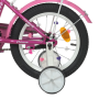 Велосипед детский PROF1 Y1216-1 12 дюймов, фуксия