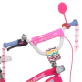Велосипед дитячий PROF1 Y14242-1 14 дюймів, рожевий
