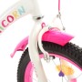 Велосипед детский PROF1 Y18244-1 18 дюймов, бело-малиновый