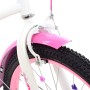 Велосипед детский PROF1 Y2025 20 дюймов, бело-малиновый