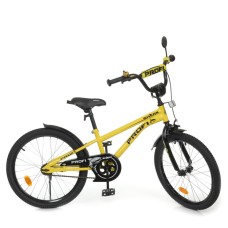 Велосипед детский PROF1 Y20214-1 20 дюймов, желтый