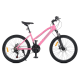 Велосипед "AIRY" PROF1 G24AIRY A24.3 24 д. Алюм.рама 15", SHIMANO 21SP, алюм.DB, CS TZ500, розовый