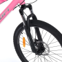 Велосипед "AIRY" PROF1 G24AIRY A24.3 24 д. Алюм.рама 15", SHIMANO 21SP, алюм.DB, CS TZ500 рожевий