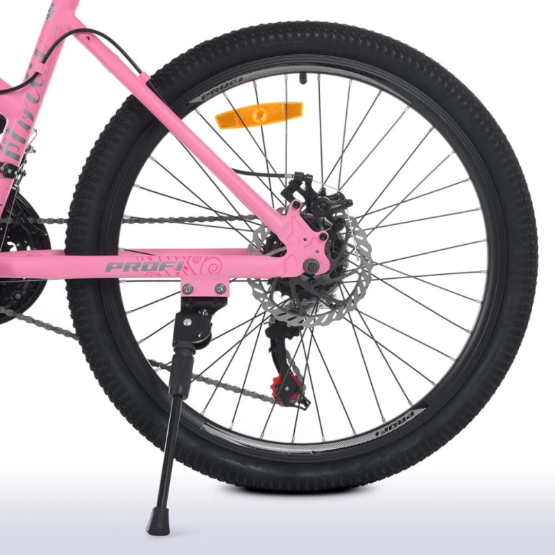 Велосипед "AIRY" PROF1 G24AIRY A24.3 24 д. Алюм.рама 15", SHIMANO 21SP, алюм.DB, CS TZ500, розовый