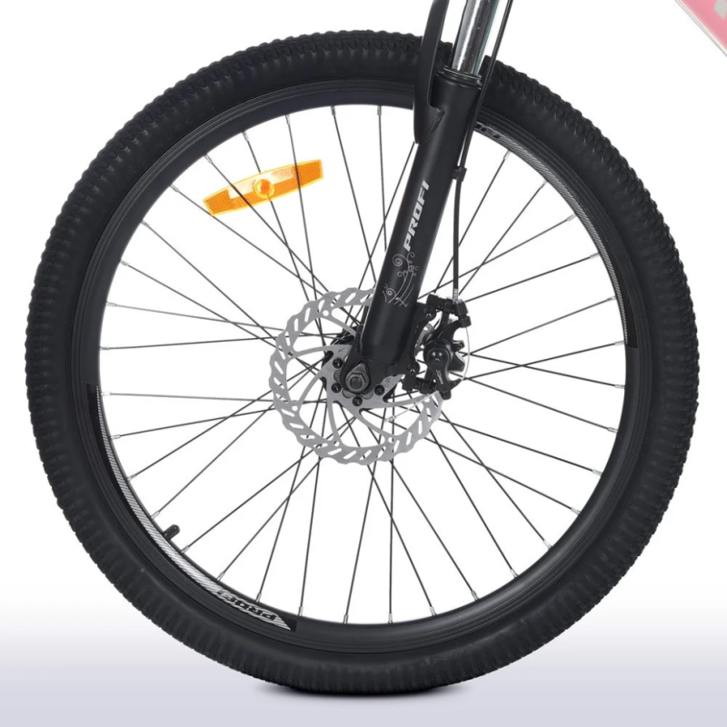Велосипед "AIRY" PROF1 G24AIRY A24.3 24 д. Алюм.рама 15", SHIMANO 21SP, алюм.DB, CS TZ500, розовый