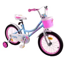 Велосипед дитячий 2-х колісний 18" 211812 (RL7T) Like2bike Jolly, блакитний, рама сталь, з дзвінком