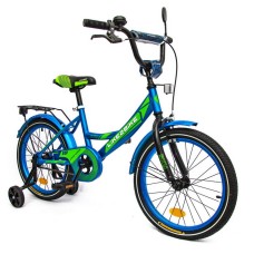 Велосипед дитячий 2-х колісний 18" 211802 (RL7T) Like2bike Sky, блакитний, рама сталь, з дзвінком