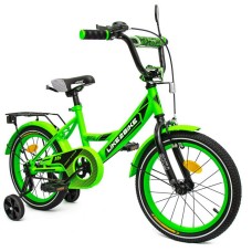 Велосипед дитячий 2-х колісний 16" 211604 (RL7T) Like2bike Sky, салатовий, рама сталь, з дзвінком
