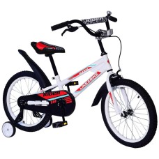 Велосипед дитячий 2-х колісний 14" 211405 (RL7T) Like2bike Rider, білий, рама сталь, зі дзвінком