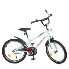 Велосипед детский PROF1 Y20251 20 дюймов, белый