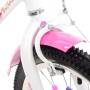 Велосипед дитячий PROF1 Y2085 20 дюймів, біло-рожевий