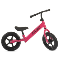 Беговел детский "KIDS" PROF1 М 5456-5 12 д. Кол EVA, пласт.обод, малиновый