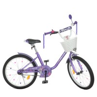 Велосипед детский PROF1 Y2086-1 20 дюймов, сиреневый