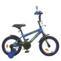 Велосипед дитячий PROF1 Y1472-1 14 дюймів, синій