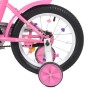 Велосипед детский PROF1 Y1481 14 дюймов, розовый