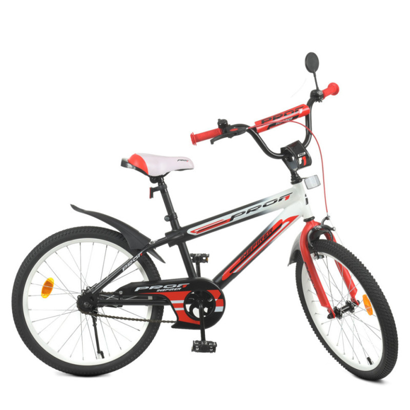 Велосипед детский PROF1 Y20325 20 дюймов, красный
