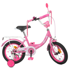 Велосипед детский PROF1 Y1211 12 дюймов, розовый