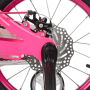 Велосипед детский PROF1 LMG18203 18 дюймов, розовый