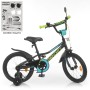 Велосипед детский PROF1 Y18224-1 18 дюймов, черный