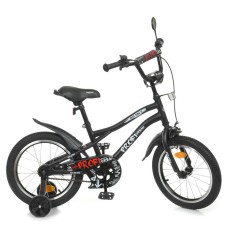 Велосипед детский PROF1 Y18252 18 дюймов, черный