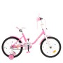 Велосипед дитячий PROF1 Y1881 18 дюймів, рожевий