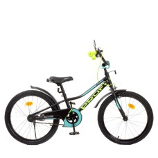 Велосипед детский PROF1 Y20224 20 дюймов, черный