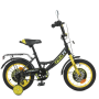 Велосипед дитячий PROF1 Y1243 12 дюймів, жовтий