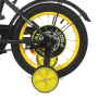 Велосипед дитячий PROF1 Y1243 12 дюймів, жовтий