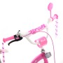 Велосипед детский PROF1 Y1821-1 18 дюймов, розовый
