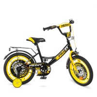 Велосипед дитячий PROF1 Y1843 18 дюймів, жовтий
