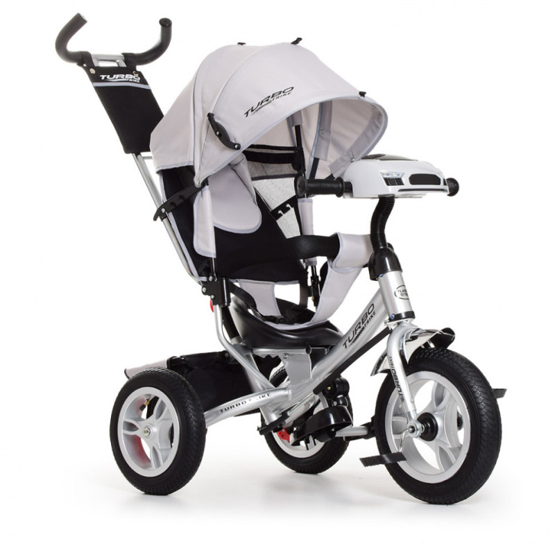 Дитячий триколісний велосипед M 3115HA-19 з батьківською ручкою і навісом Дитячий триколісний велосипед M 3115HA-19 з батьківською ручкою і навісом