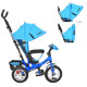 Детский трёхколесный велосипед M 3115-5HA с родительской ручкой и навесом Детский трёхколесный велосипед M 3115-5HA с родительской ручкой и навесом