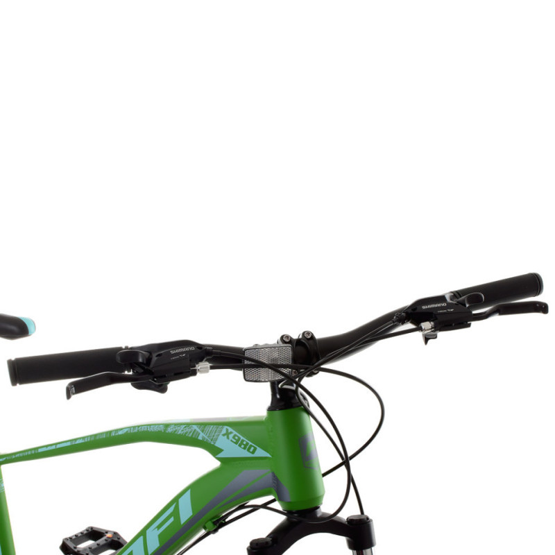 Велосипед підлітковий PROFI G24VELOCITY A24.1 зелено-чорний