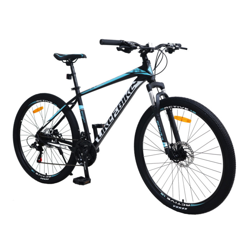 Велосипед 2-х колісний 27,5" A212704 LIKE2BIKE Active 1.0, чорний матовий