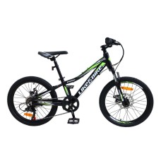 Велосипед підлітковий 2-х колісний 20" A212001 (RL7T) LIKE2BIKE Energy, колір чорний матовий