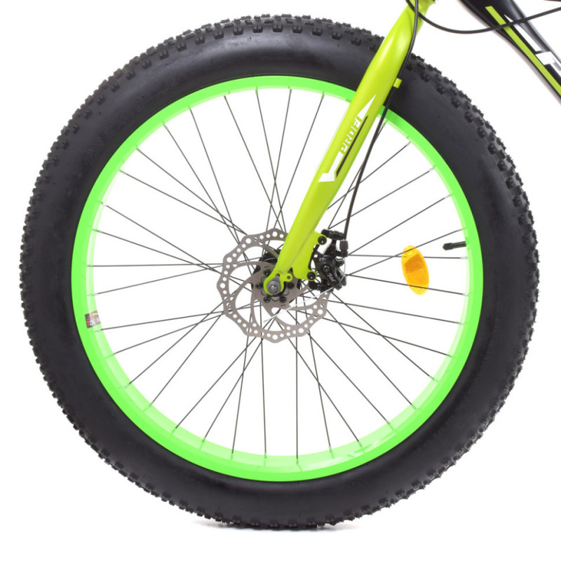Велосипед підлітковий PROFI EB26POWER 1.0 S26.2 чорно-зелений
